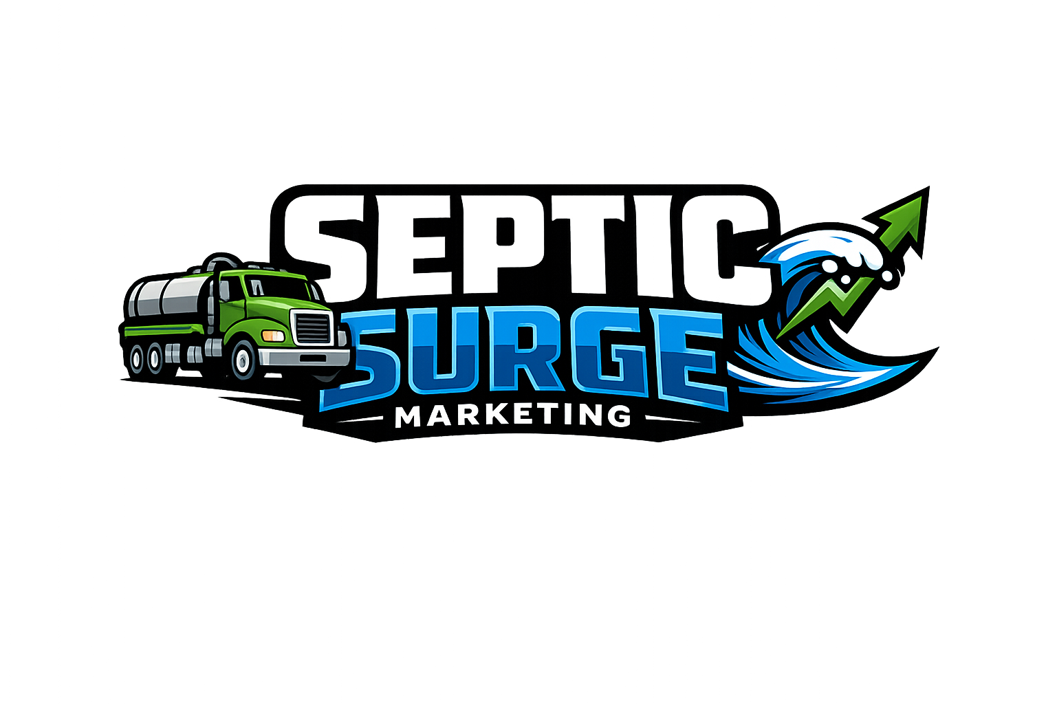 Septic Surge Marketing Logo